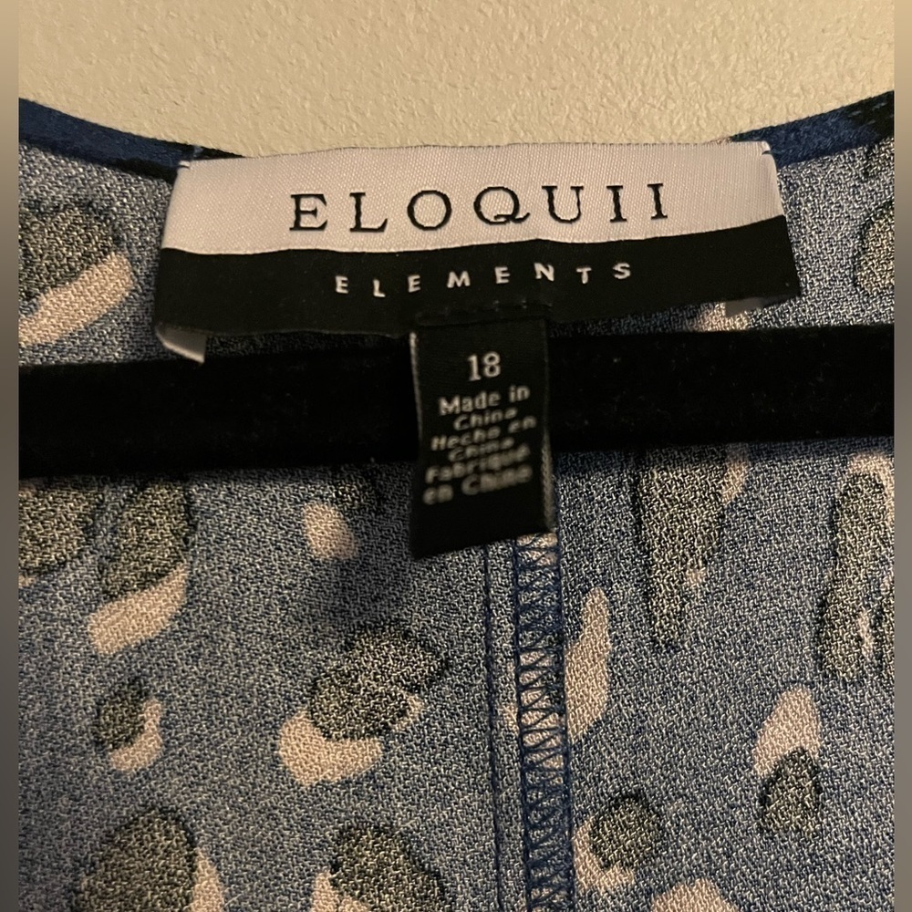 ELOQUII Elements Kimono Sleeve Jumpsuit Size 18 - Picture 4 of 5
